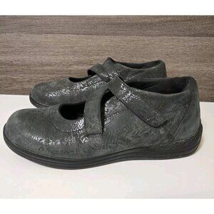 Drew Womens Orchid Orthotic Shoes Size 9.5 Gray Leather